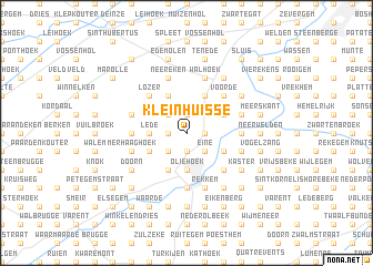 map of Kleinhuisse