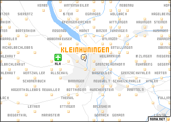 map of Kleinhüningen