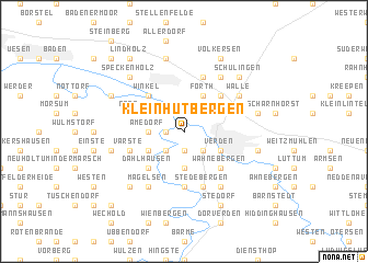 map of Klein Hutbergen