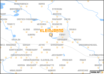 map of Klein Jamno