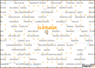 map of Klein Jeuk
