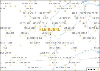 map of Kleinjörl