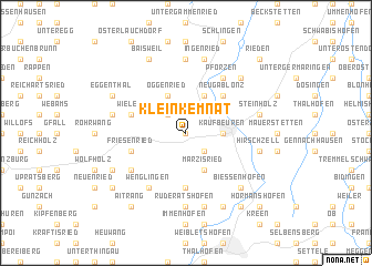 map of Kleinkemnat