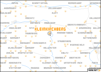 map of Kleinkirchberg