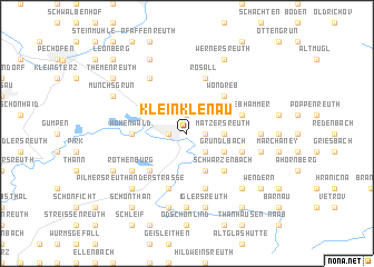 map of Kleinklenau