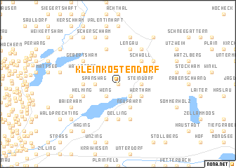 map of Kleinköstendorf