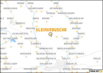 map of Klein Krauscha