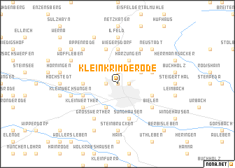 map of Klein Krimderode