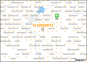 map of Klein Kunitz