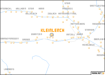 map of Kleinlerch