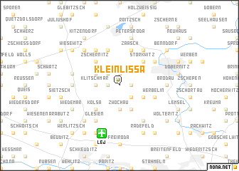 map of Kleinlissa