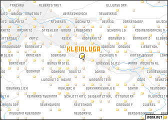 map of Kleinluga