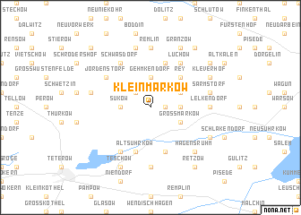 map of Klein Markow