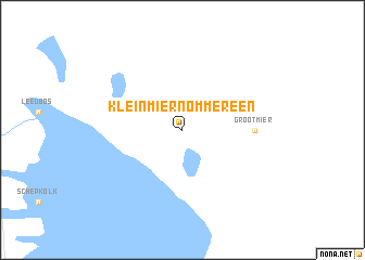map of Klein Mier Nommer Een