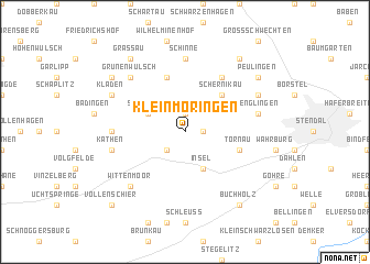 map of Klein Möringen