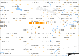 map of Kleinmühlen