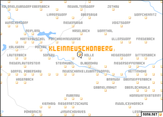 map of Kleinneuschönberg