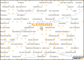 map of Kleinneuses