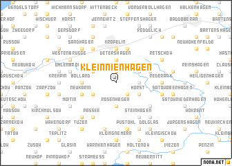 map of Klein Nienhagen