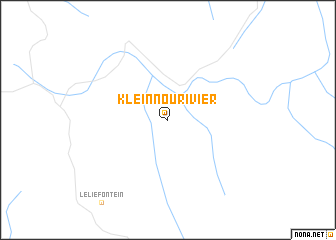 map of Klein-Nourivier