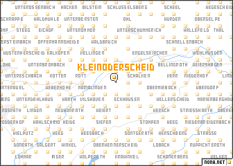 map of Kleinoderscheid