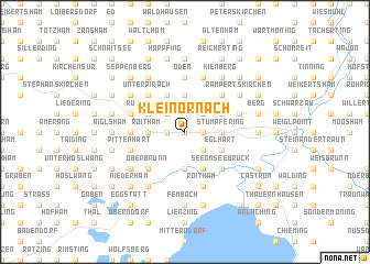 map of Kleinornach