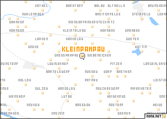 map of Klein Pampau