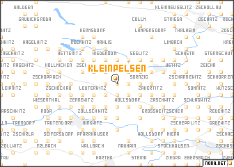 map of Kleinpelsen