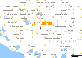 map of Klein Plasten