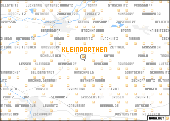 map of Kleinpörthen
