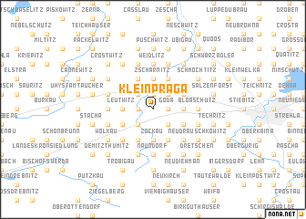 map of Kleinpraga
