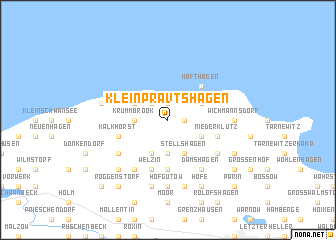 map of Klein Pravtshagen