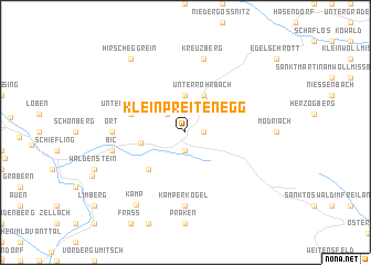 map of Kleinpreitenegg