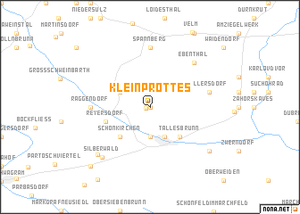 map of Kleinprottes