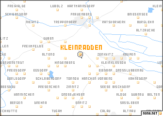 map of Klein Radden