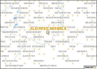 map of Kleinreichenbach