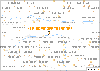 map of Klein-Reinprechtsdorf