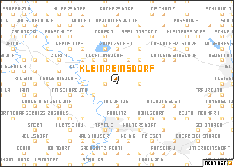 map of Kleinreinsdorf