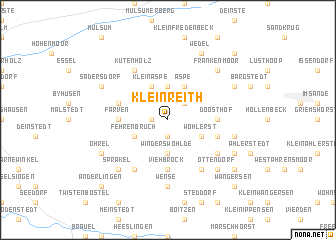 map of Kleinreith