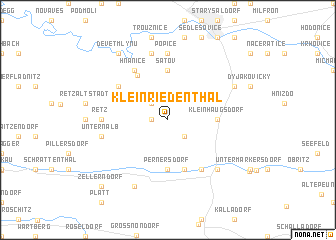 map of Kleinriedenthal