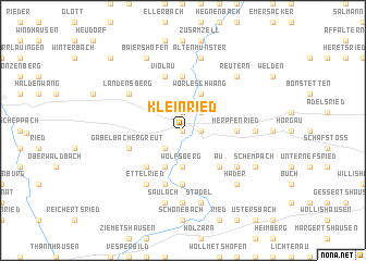 map of Kleinried