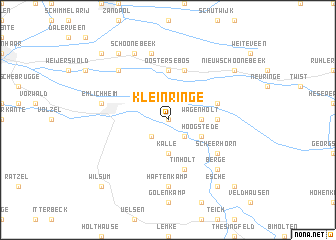 map of Kleinringe
