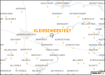 map of Klein Schierstedt