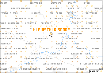 map of Kleinschlaisdorf