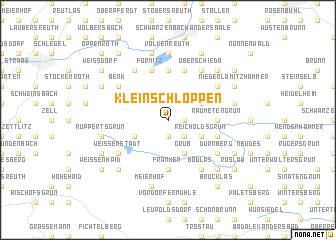 map of Kleinschloppen