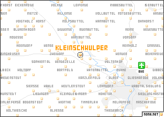 map of Klein Schwülper