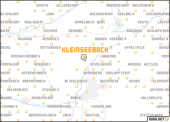 map of Kleinseebach