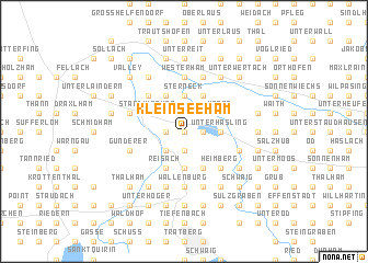 map of Kleinseeham