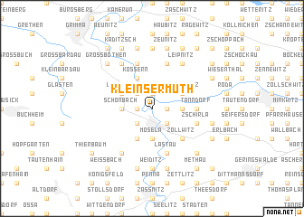 map of Kleinsermuth