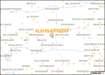 map of Kleinsierndorf